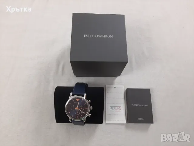 Emporio Armani Luigi Watch - Оригинален мъжки часовник, снимка 5 - Мъжки - 50392986