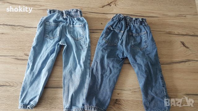 Детски ватирани дънки Zara лот , снимка 3 - Детски панталони и дънки - 45764711