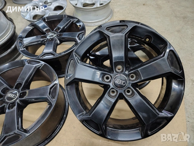 4бр.Алуминиеви джанти 17ки за AUDI 5x112 7j et45, снимка 3 - Гуми и джанти - 53853278