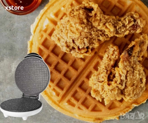 Кръгъл уред за приготвяне на гофрети Lexical LWM-2403, снимка 4 - Други стоки за дома - 52699787