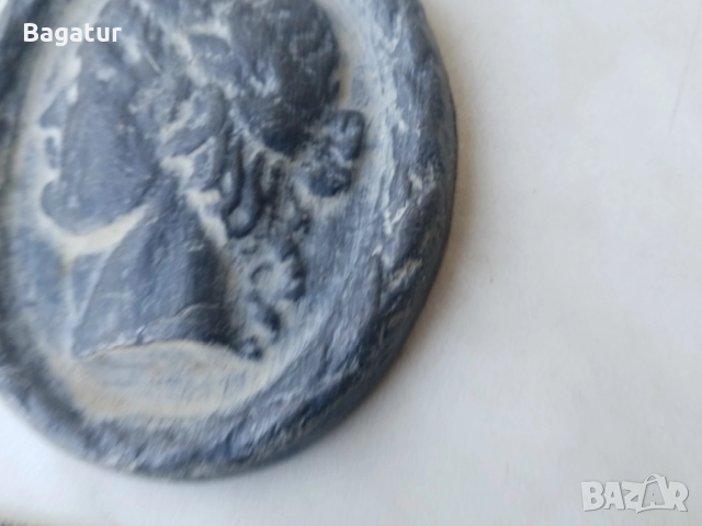 Пано,барелеф,плакет,гема,портрет, масивен, снимка 4 - Антикварни и старинни предмети - 52526784