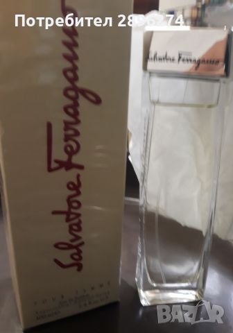 Salvatore Ferragamo,EDP 100ml(използван), снимка 2 - Дамски парфюми - 46214582