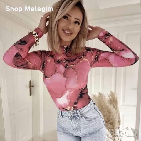 Дамска блуза , снимка 1 - Блузи с дълъг ръкав и пуловери - 45785759