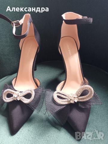 Класически официални обувки на ток-нови, снимка 1 - Дамски обувки на ток - 45522172