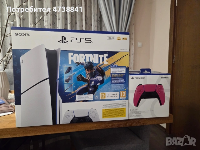 продавам PS5 с два джойстика и 5 игри, снимка 3 - PlayStation конзоли - 53487397