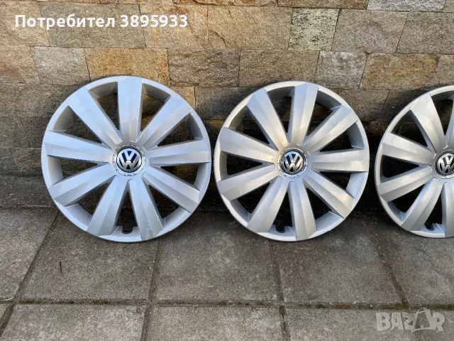 Оригинални тасове за VW 16 “ Passat, снимка 2 - Аксесоари и консумативи - 50406516