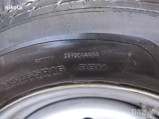 Гуми с джанти от Митцубиши , снимка 9 - Гуми и джанти - 53818332