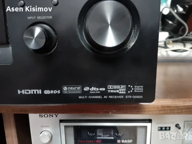 Sony str-GD820, снимка 6 - Ресийвъри, усилватели, смесителни пултове - 50564916