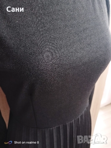 Черна рокля 👗 солей, снимка 4 - Рокли - 51853661