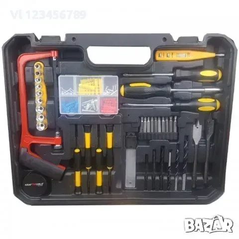 Ударен винтоверт Werstil 36V + инструменти 111 части с 2 батерии в куфар, снимка 2 - Винтоверти - 50493362