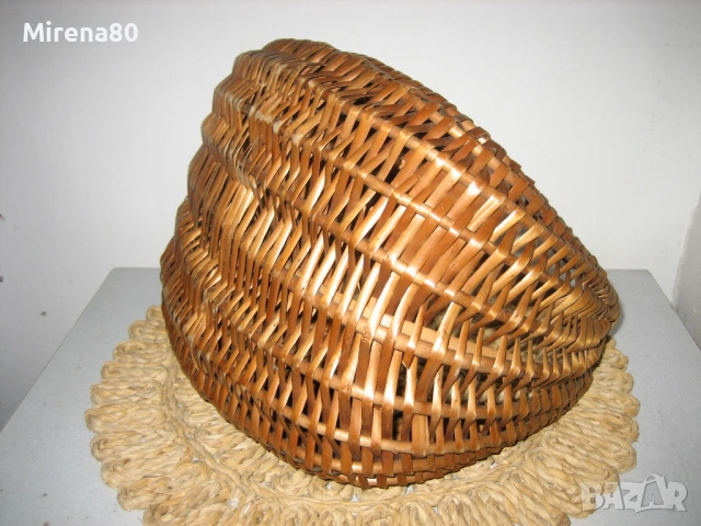 Ретро кошница от 60-те, снимка 3 - Антикварни и старинни предмети - 54042437