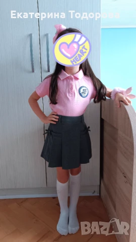 Униформа 134 СУ, за момиче, размер 116см