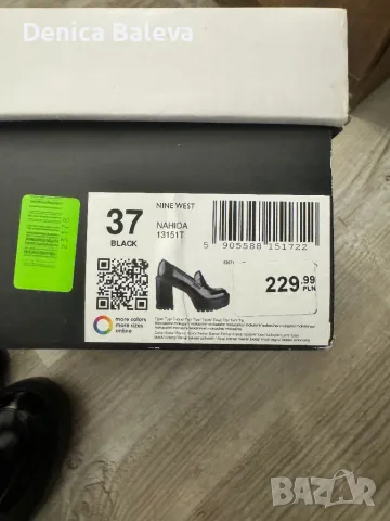 Обувки Nine West,номер 37, снимка 2 - Дамски обувки на ток - 47650974