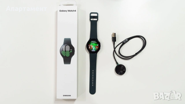 Смарт часовник със сим карта Samsung galaxy watch 4 44mm lte , снимка 4 - Samsung - 54237305