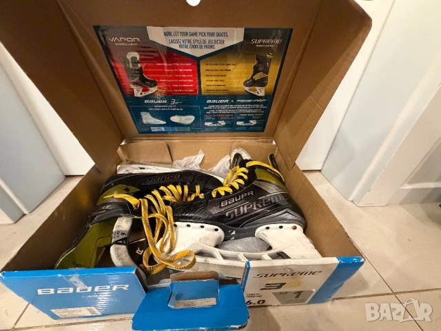Кънки за лед Nike Bauer Supreme 3S, снимка 9 - Зимни спортове - 52969066