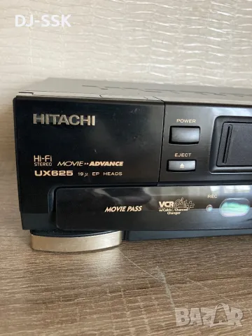 Hitachi VT-UX625A Hi-Fi Stereo Ultravision Video Cassette Recorder VHS видео , снимка 2 - Плейъри, домашно кино, прожектори - 47009480