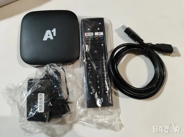 A1 Android TV BOX - отключен, снимка 1 - Приемници и антени - 47390393