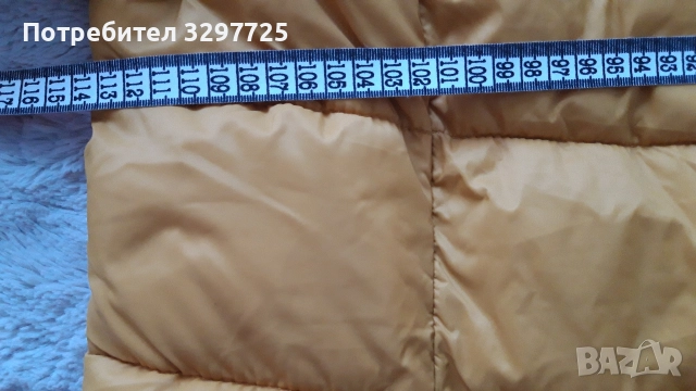 🧥Сребристо дамско зимно яке с естествен косъм🧥🧡Дамско ватирано зимно яке цвят жълто🧡OUTERWEAR THE🧡, снимка 15 - Якета - 49538250