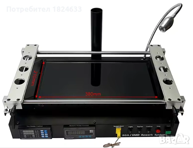 BGA Cтанция LY IR8500 за реболване инфрачервена, снимка 4 - Други инструменти - 53126503
