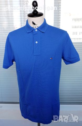 TOMMY HILFIGER Mens 40's Two Ply Cotton Polo T-Shirt  -мъжка  тениска размер M, снимка 1 - Тениски - 46295895