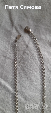 сребърно колие , снимка 3 - Колиета, медальони, синджири - 52834728