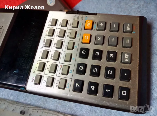 CASIO fx-39 SCIENTIFIC CALCULATOR MADE in JAPAN ОРИГИНАЛЕН МНОГОФУНКЦИОНАЛЕН КАЛКУЛАТОР КАСИО 47822, снимка 5 - Друга електроника - 47655729