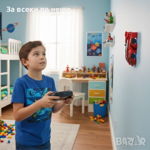 Антигравитационна каскадьорска кола – кара по стени, таван и под Stunt Car 360°, снимка 6 - Коли, камиони, мотори, писти - 52666543