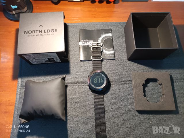 Чисто нов часовник North Edge Apache 50mm , снимка 1 - Мъжки - 45539872