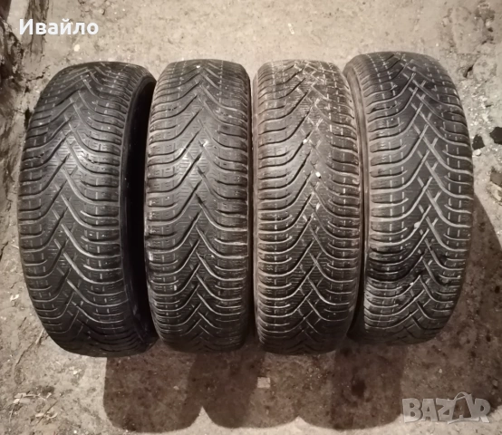Продавам 4 броя зимни  гуми 175.65.15 на 1 сезон дот 2020 Kleber 