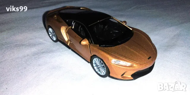 Метална количка McLAREN GT 2019 WELLY - Мащаб 1:34, снимка 6 - Колекции - 48643025