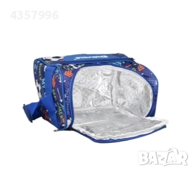  Комплект раница и чанта за храна, За ученици, За момче, Син, снимка 4 - Раници - 51555550