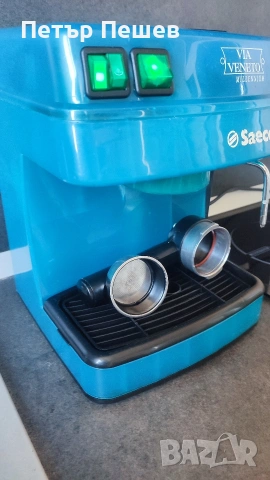 80€ Saeco Via Veneto Millennium Sin013 Лимитирано Колекционерско Саеко, снимка 3 - Кафемашини - 53856257