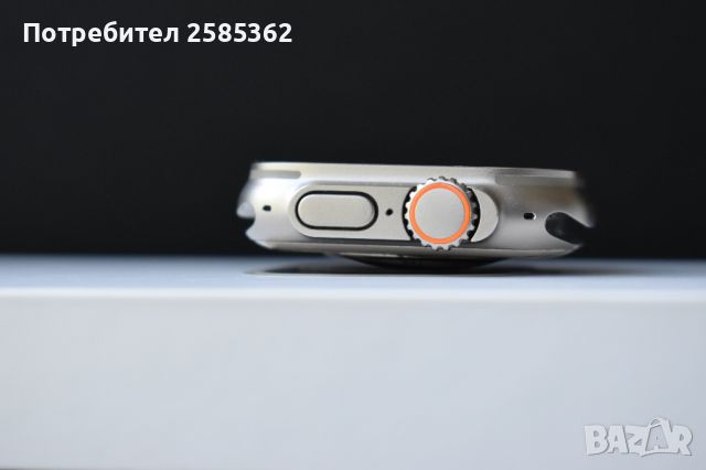 Apple Watch Ultra 49mm Titanium Green Alpine Loop L Гаранционен, снимка 6 - Смарт гривни - 45434688