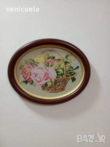 Класически гоблен "Права кошничка", снимка 3 - Гоблени - 52867192