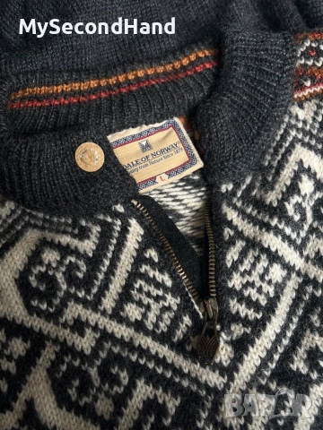 Dale of Norway оригинален мъжки пуловер размер L, снимка 3 - Пуловери - 52216929