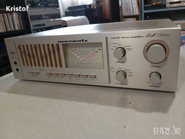 Усилвател MARANTZ PM750 DC, снимка 11 - Ресийвъри, усилватели, смесителни пултове - 46799447