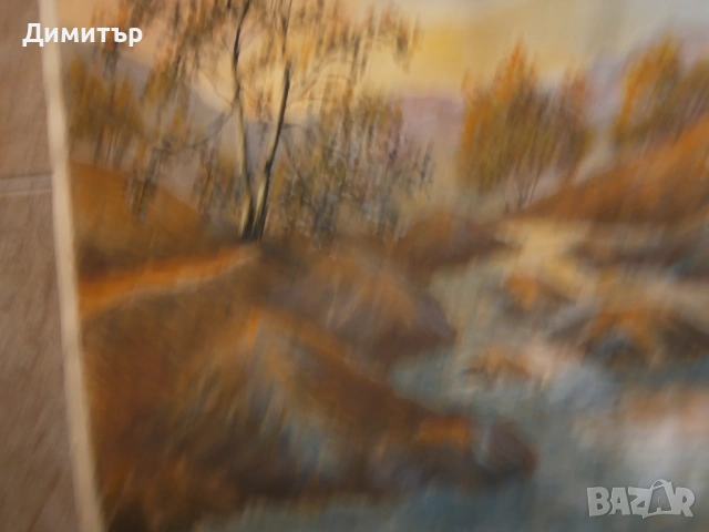 Картина пейзаж гваш, снимка 4 - Картини - 53473797