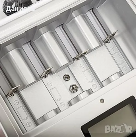 Универсално зарядно устройство за батерии с LCD дисплей и USB порт CHARGE KING, снимка 2 - Резервни части за телефони - 49339162