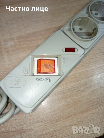 Разклонител "HAMA", снимка 2 - Разклонители и удължители - 53890600