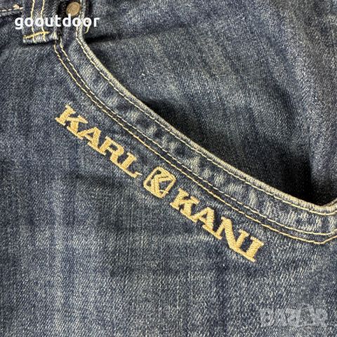 Мъжки хип хоп дънки 90s Karl Kani Hip Hop Jorts, снимка 5 - Дънки - 46257183