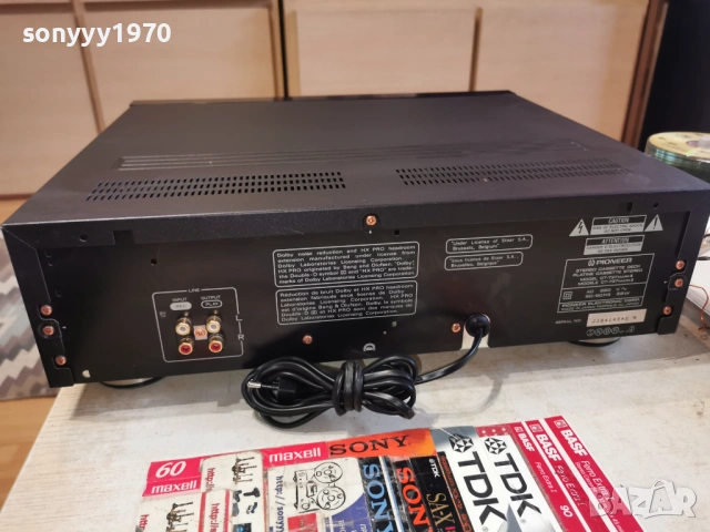 PIONEER CT-737 MARK II 3HEAD DECK MADE IN JAPAN 1503261100, снимка 12 - Декове - 53844447