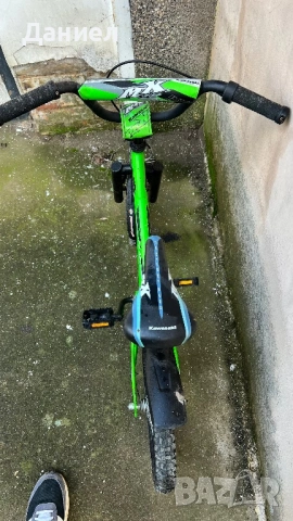 Детски велосипед BMX Kawasaki MX16, снимка 6 - Велосипеди - 53428530