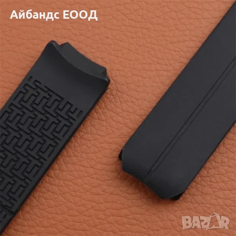 Силиконови каишки за часовник Tissot T-touch, снимка 3 - Каишки за часовници - 49417482