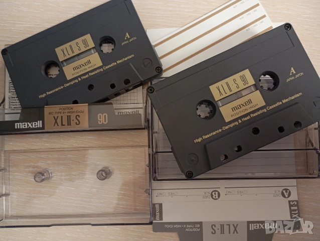 Maxell XL II S 90 хромни аудио касети Japan