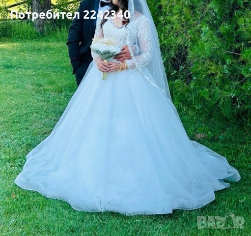 Булчинска рокля, снимка 1 - Сватбени рокли - 46274468