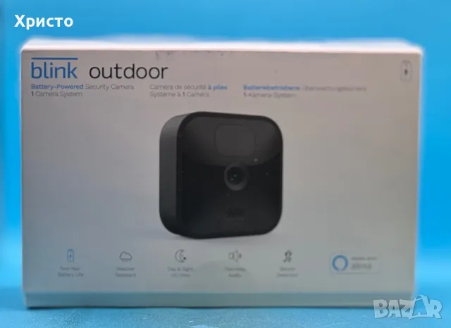 НОВО!!! Безжична HD камера за видеонаблюдение Amazon Blink Outdoor, снимка 2 - IP камери - 48202918