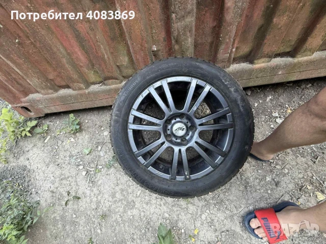 Джанти с зимни гуми за Бмв 225-55-17, снимка 4 - Гуми и джанти - 51005838