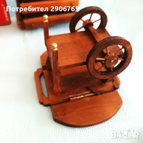 Стари дървени макети, снимка 4 - Антикварни и старинни предмети - 53622449