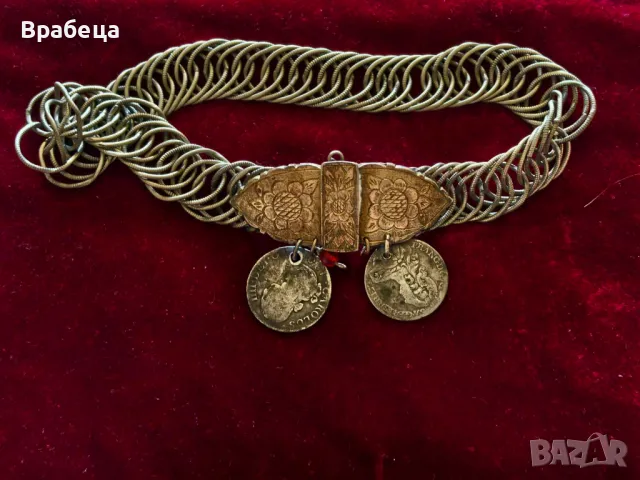 Възрожденски сребърен накит. Кучка. , снимка 4 - Антикварни и старинни предмети - 50412593