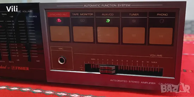 Fisher CA-M700, снимка 6 - Ресийвъри, усилватели, смесителни пултове - 50294426
